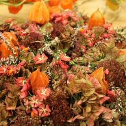 Herbst-Kranz basteln