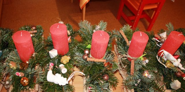 Weihnachtsgesteck
